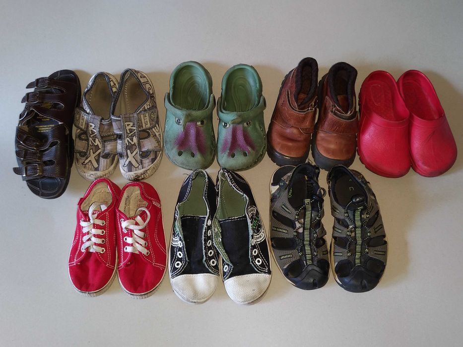 Buty sportowe tenisówki 9 par