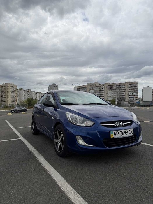 Hyundai Accent 2012, 1.4 МКПП, синій, седан, 84 тис. км, 1 власник
