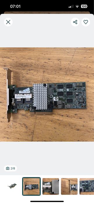 IBM ServeRAID 46M0851 M5015 - NOVO
