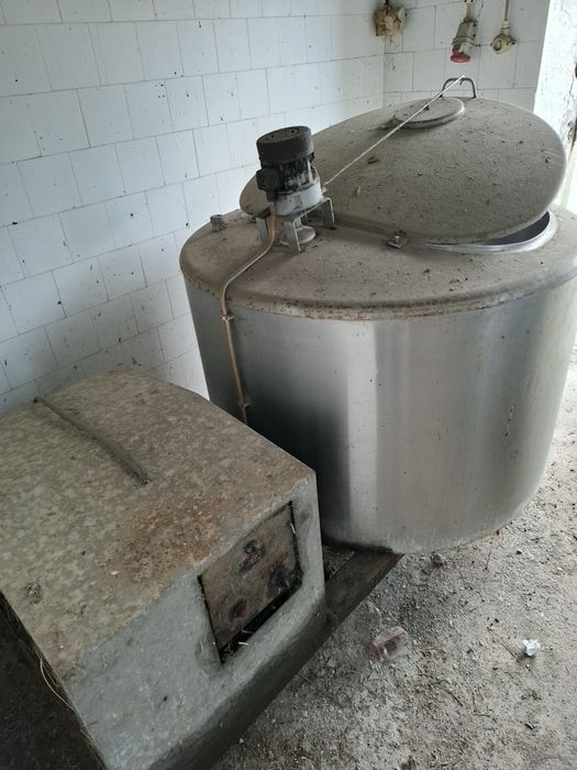 Tanque leite ordenha