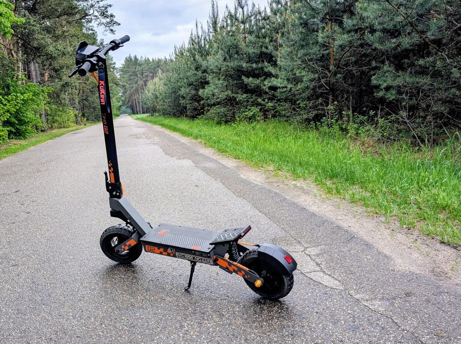 Kukirin G2 2025 jak nowy, 600km, 50km/h, dodatki