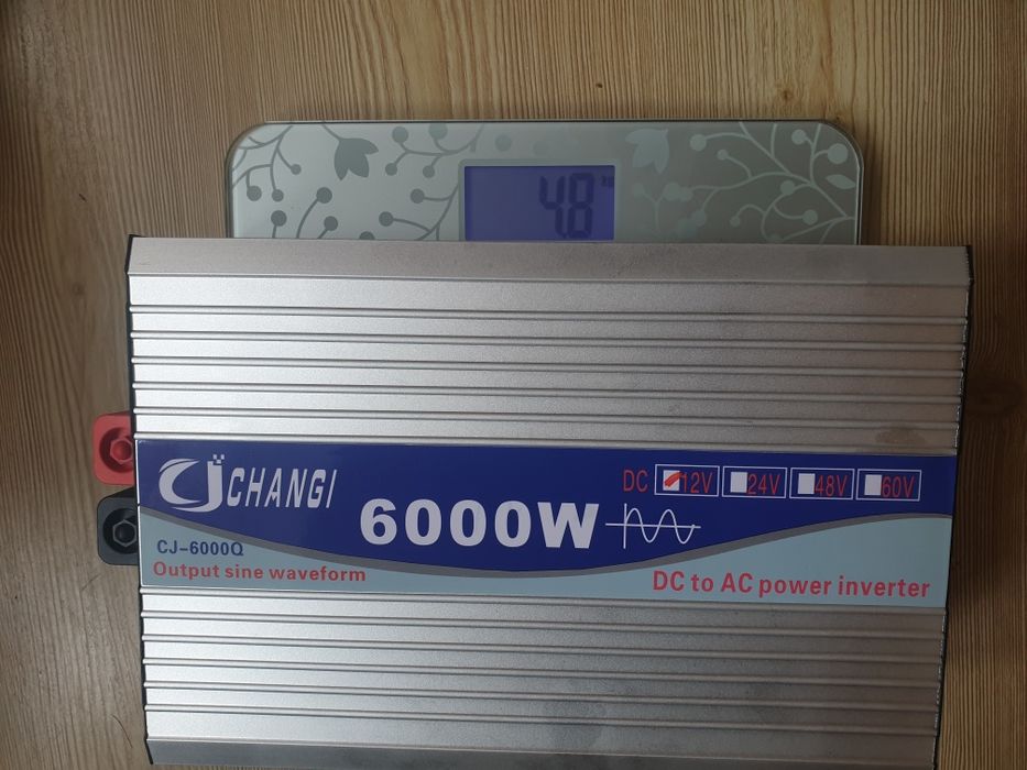 Інвертори 12в/220в, 6000w. Чистий синус.