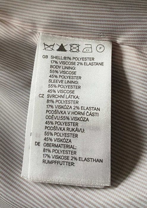 Żakiet marynarka szara matura H&M roz.36