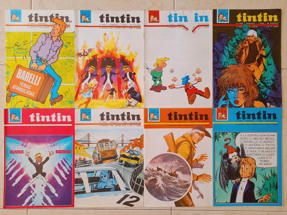 Revista Tintin 9º Ano 1 a 52 (Ano completo)