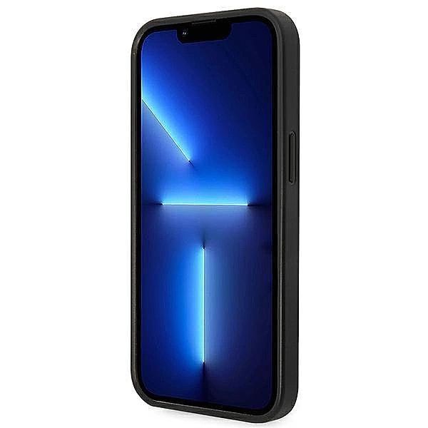 Etui Karl Lagerfeld Saffiano Karl's Head Patch na iPhone 14 Plus - cza