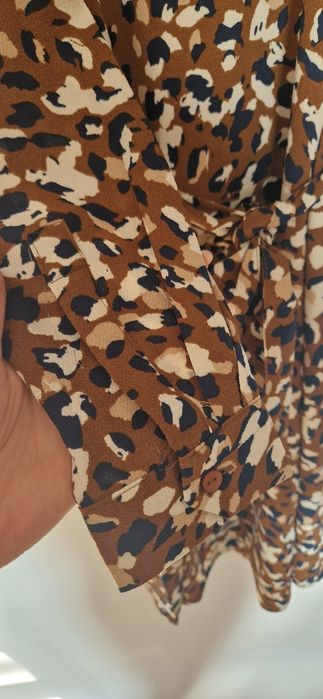 Wiosenna sukienka Sofia w centki z paskiem JDY r. XS /S