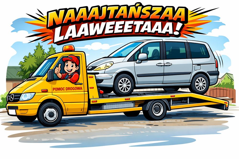 Tania Laweta * Pomoc Drogowa* Holowanie* Autolaweta* szybko i tanio