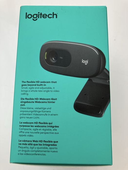 Веб-камера Logitech Webcam C270 HD (960-001063) (1280x720) з мікрофоном Нове