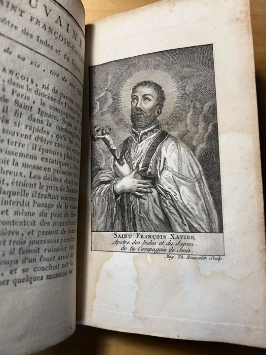 Livro antigo Companhia de Jesus