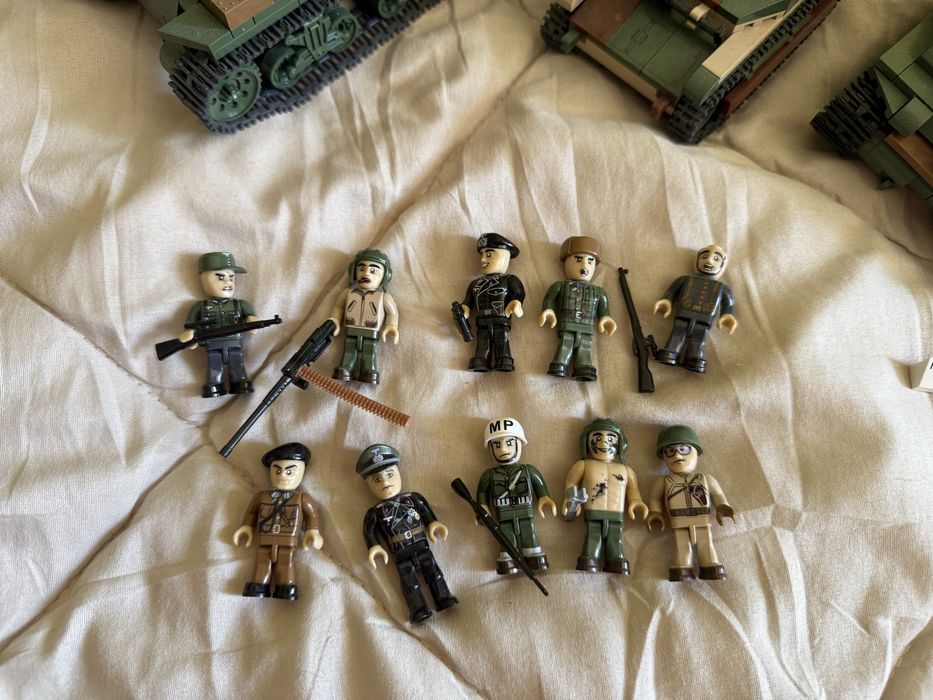 COBI klocki ww2- 9 zestawów+ custom