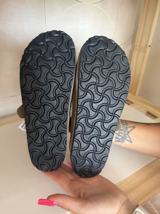 Birkenstock Boston Taupe nº 37 – Novas com Etiqueta