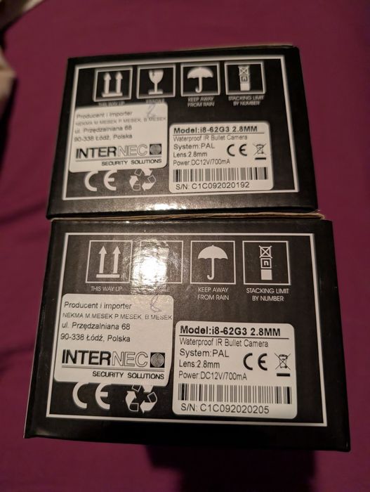 Kamera analogowe Internec i8-62G3 2MP TVI/CVI/AHD/CVBS