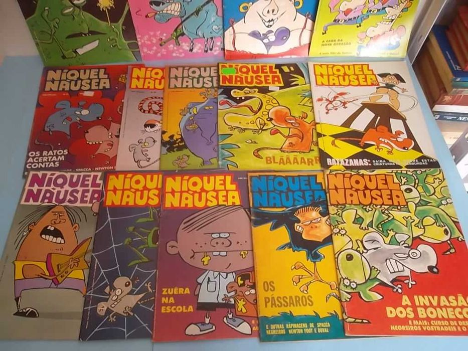 NIQUEL NÁUSEA Nº 11 a 23 , Editora VHD .