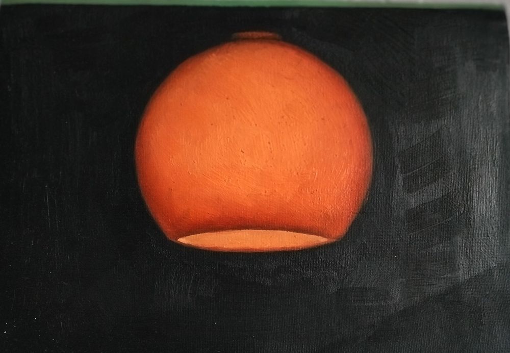 Obrazy olejne 2 sztuki Lampa i Poświata