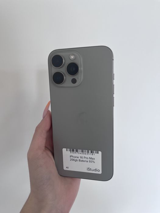 RATY 0% iPhone 16 Pro Max 256 GB BATERIA 93% GWARANCJA 12 miesiecy !!!