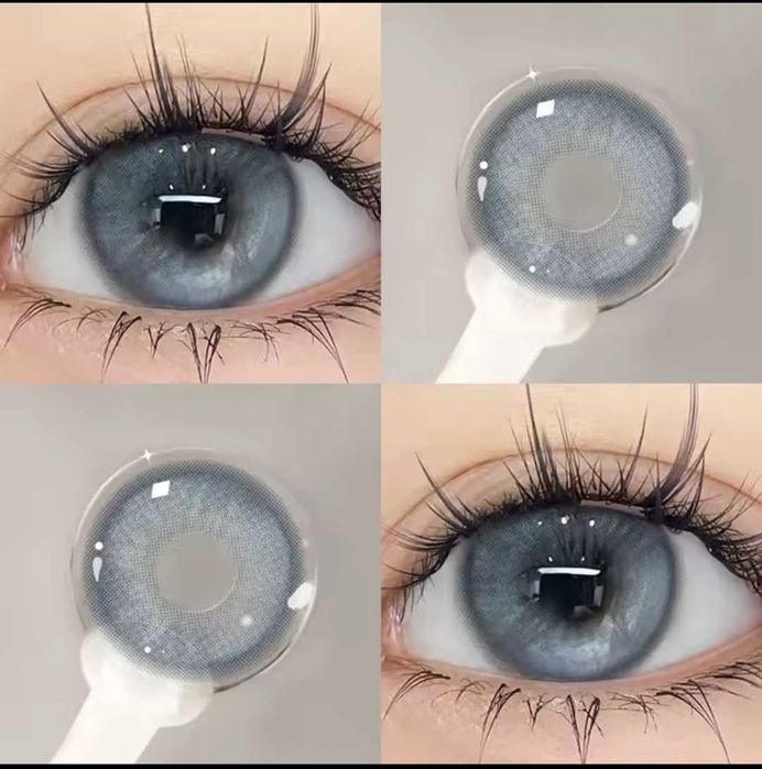 Контактні лінзи без діоптрій для зміни кольору очей.