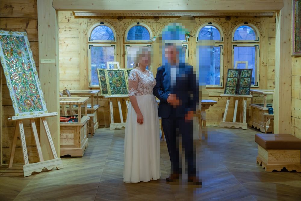 Suknia ślubna, cywilny, kościelny, drugi dzień M/L 38/40