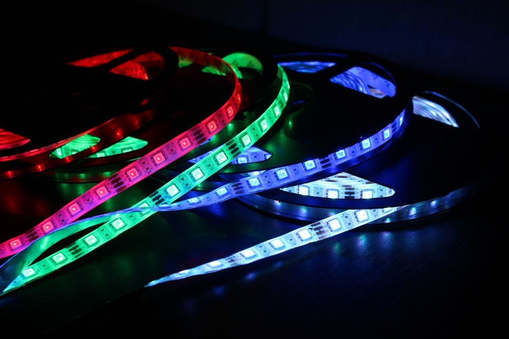 Kit completo leds 5 metros RGB ,Selados