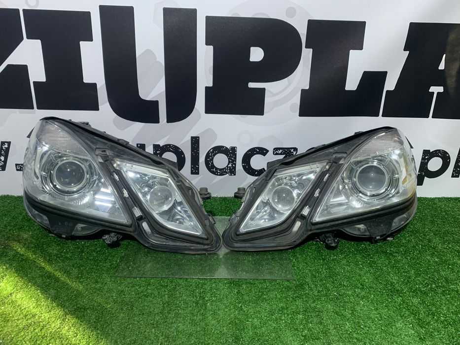 europa mercedes e klasa 212 lampa reflektor xenon prawa lewa w212