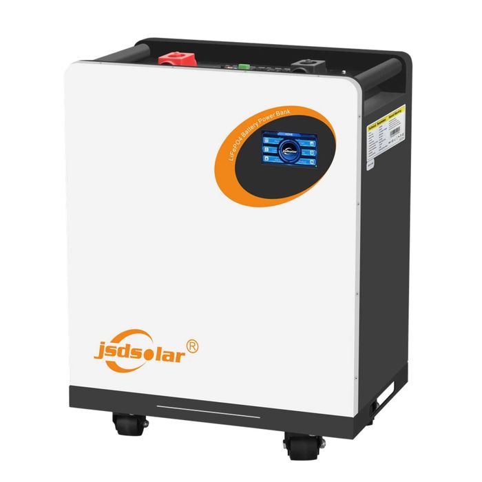 Magazyn energii JsdSolar 15kWh akumulator LiFePo4 48V 300AH 51.2V