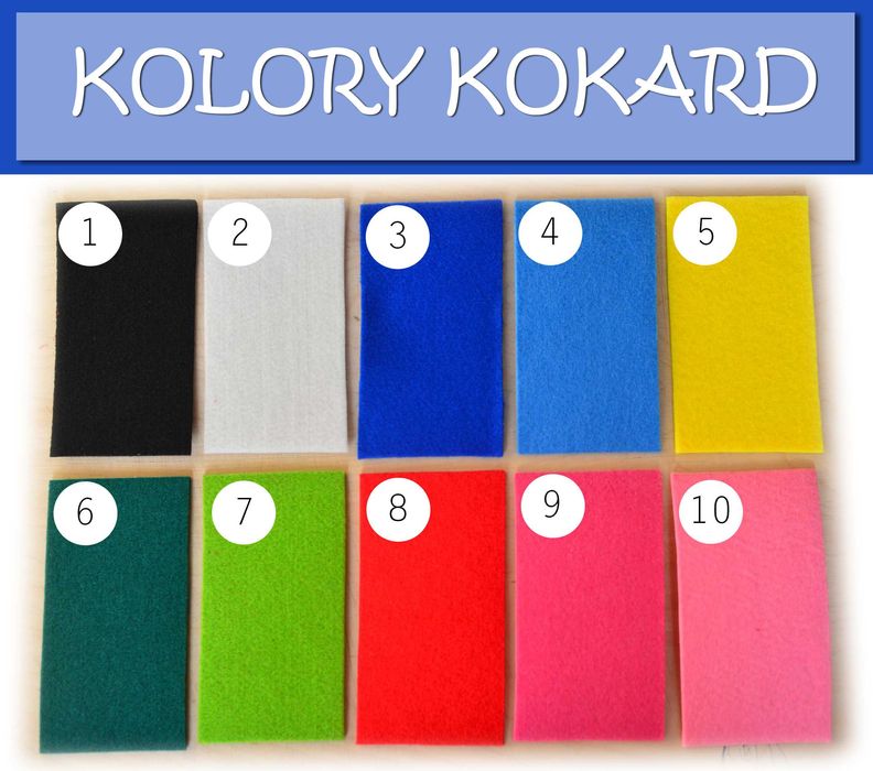 Niebieska Duża 60cm Kokarda na samochód-PREZENT