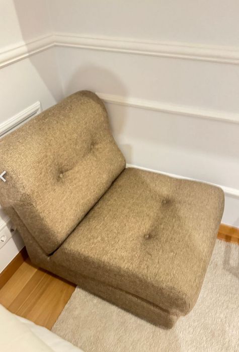 Conjunto de Sofás Cambalhota em Tecido