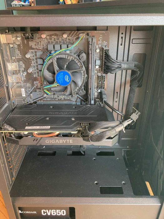 komputer składak + monitor