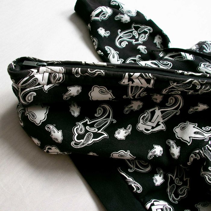 Karl Kani monogram y2k bluza rozpinana M fullzip