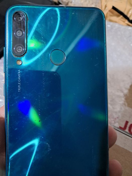 4 Gb 64 гб Huawei Y6P Med- Lx9N.Мобильный телефон  в рабочем состоянии