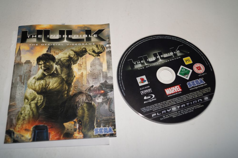 The Incredible Hulk (2008) Playstation 3 (Ps3) Pudełkowa