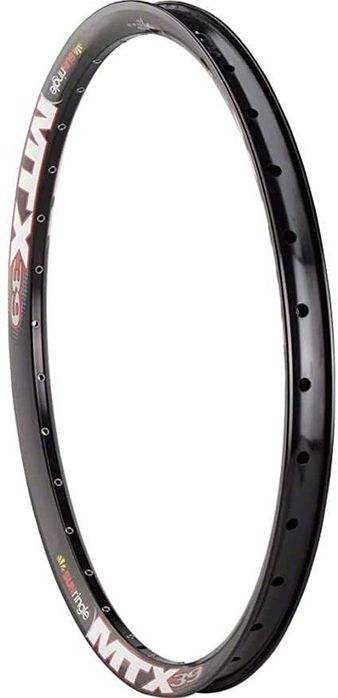 Новий Обод 26", 27.5" MTX39 36H зварний шов, чорний