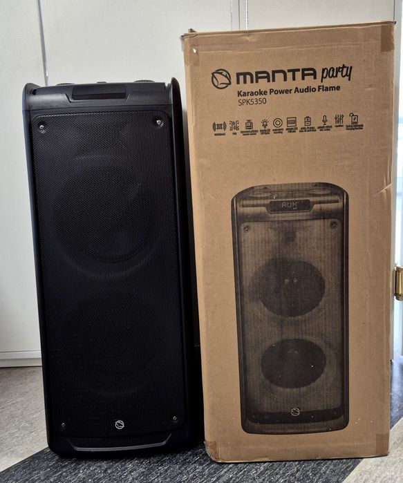 Głośnik power audio MANTA SPK5350, Komis Jasło Czackiego