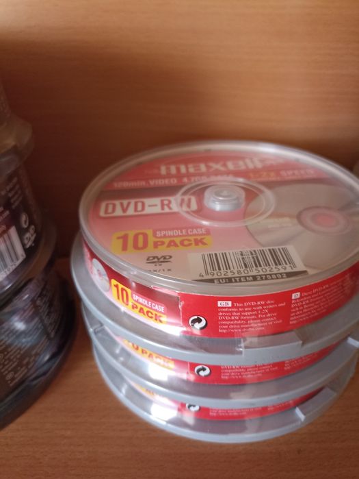 DVD 25 e 10 unidades