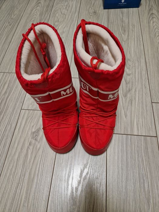 Мунбуты Tecnica Moon Boot Nylon red