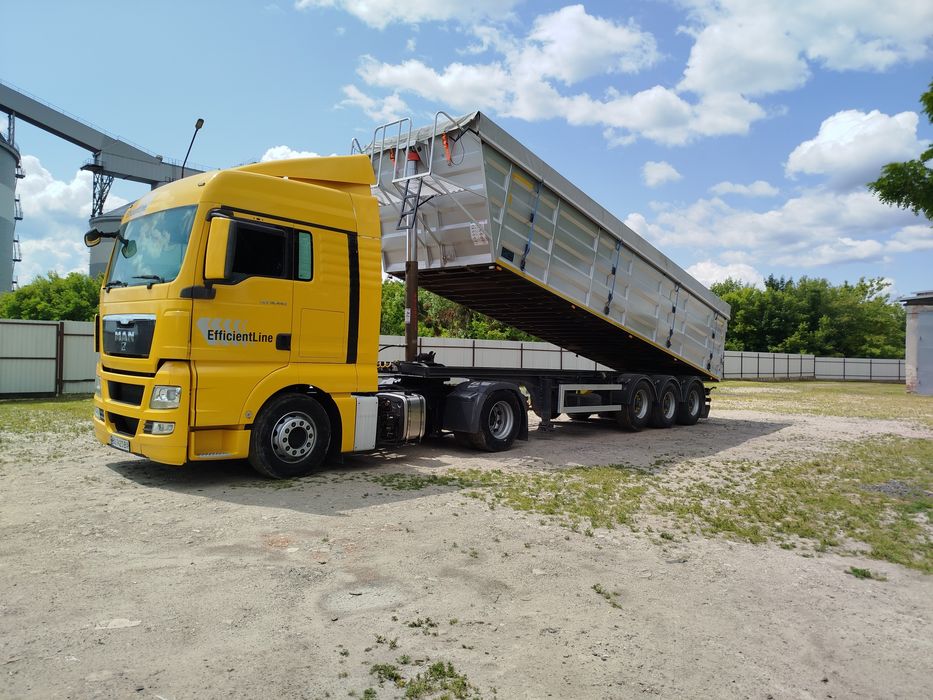 МАН. Є5. 2012. Автомат. + Причіп 45 м3. (Новий).