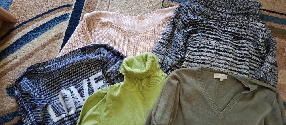 Mix damski sweter tunika Golf 10 sztukM/L