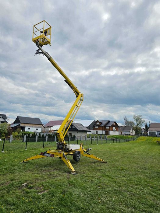 wynajem zwyżka podnośnik koszowy podhale Nowy Targ Zakopane