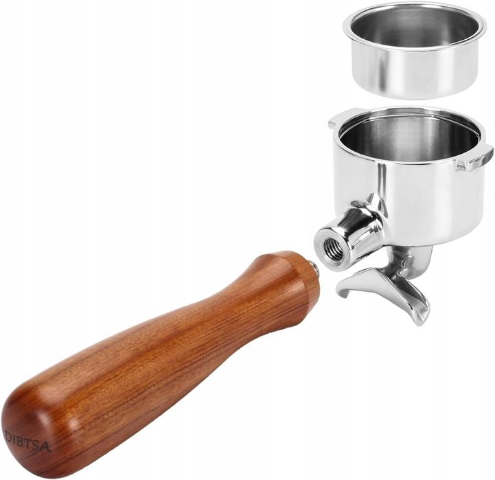 portafilter PODWÓJNE WYLEWKI 2 uszka DELONGHI ECP3420 EC155 EC260