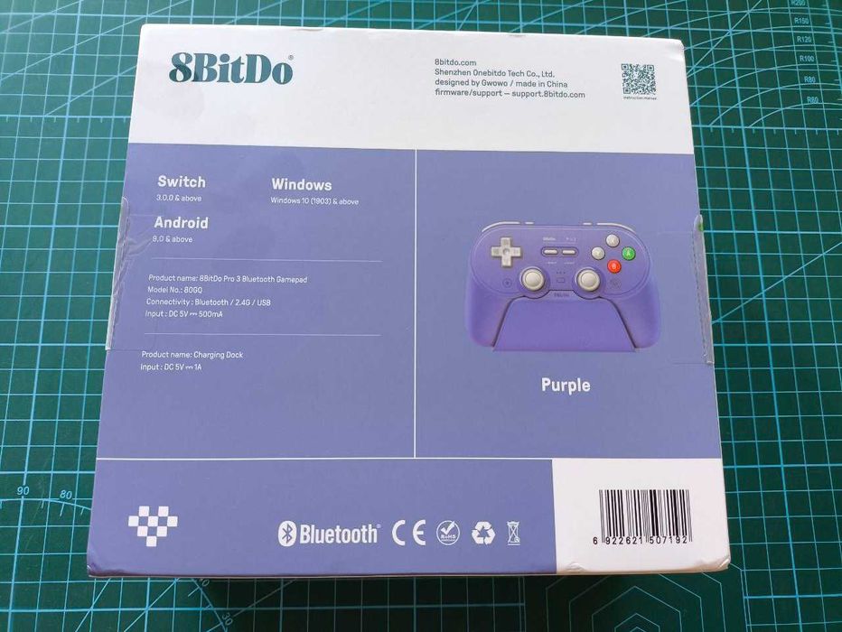 Геймпад 8BitDo Pro 3(Purple)
