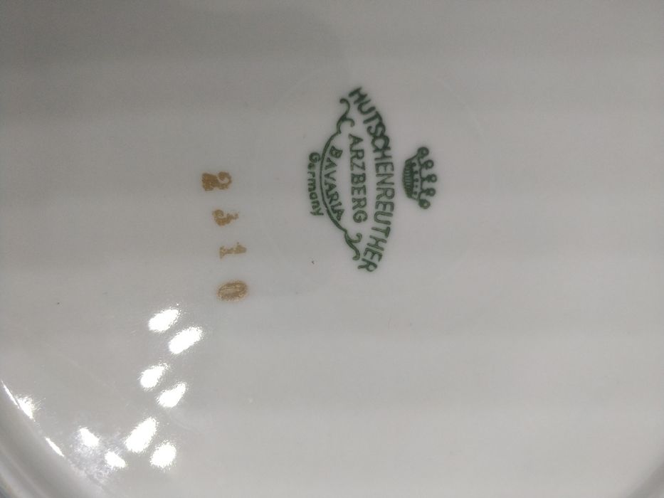 Prato de porcelana Hutschenreuther Arzberg