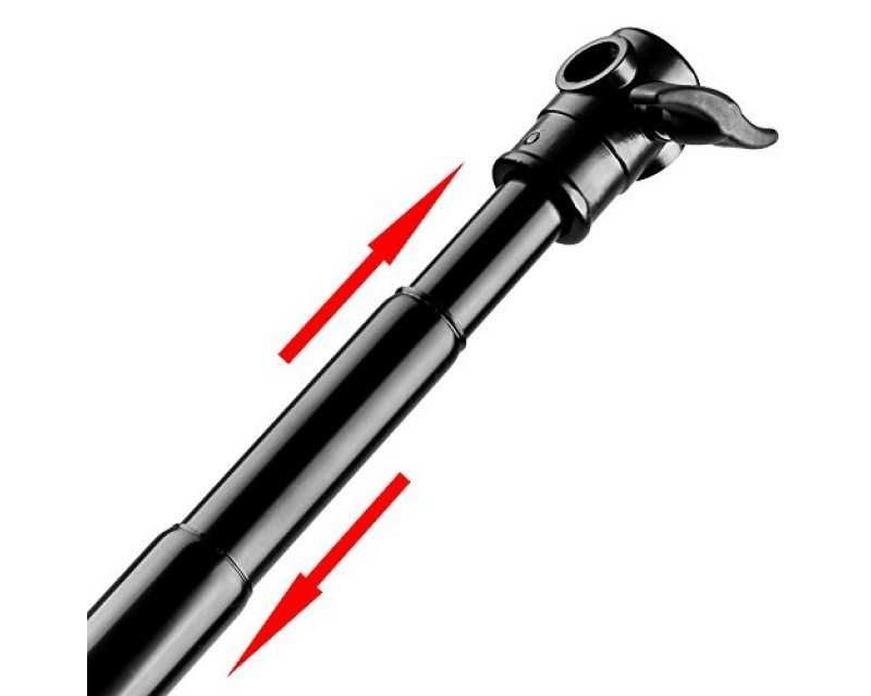 Телескопічна перекладина 3.1 м для студійних воріт для фонів