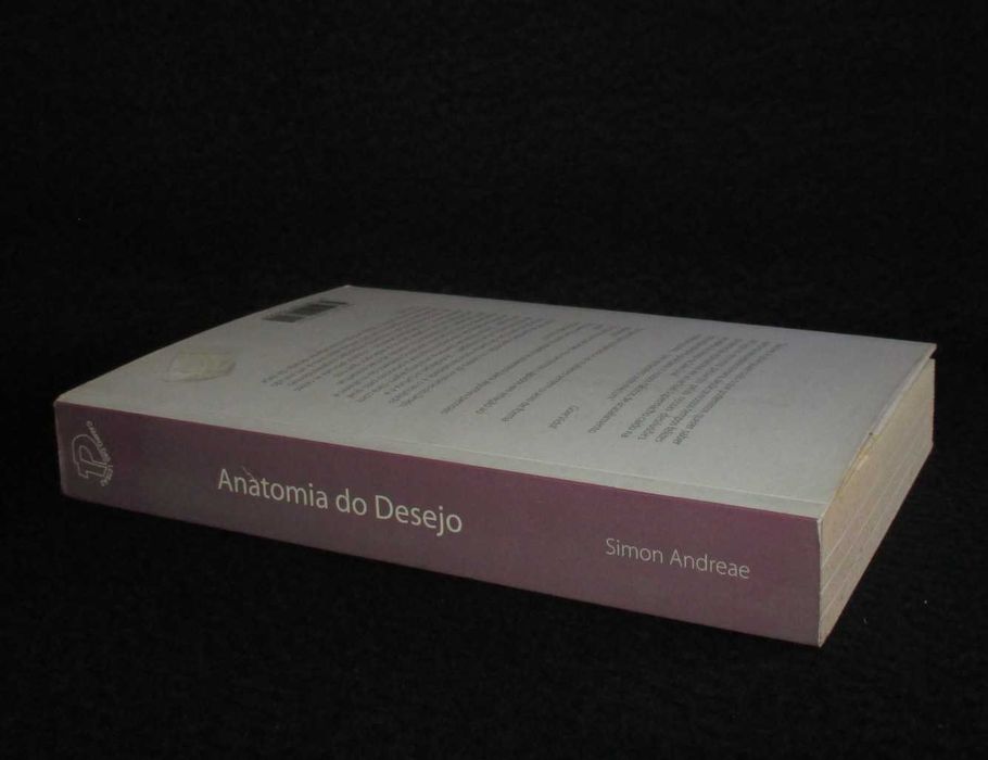 Livro Anatomia do Desejo Simon Andreae 1ª edição 2003