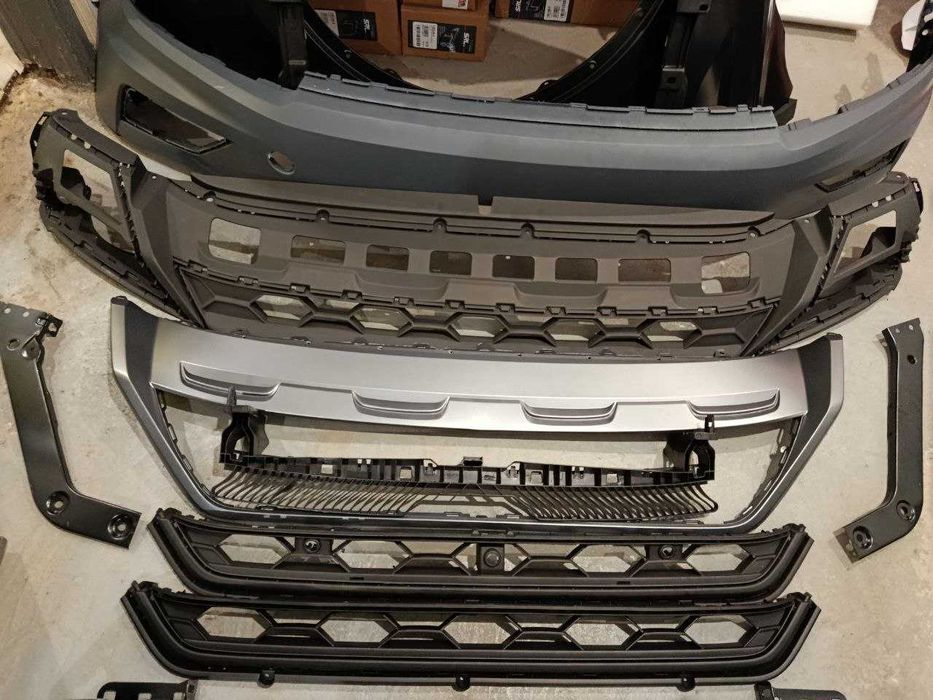 VW Volkswagen Tiguan 2 USA 16-24 Нижня Решітка Переднього Бампера