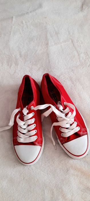 OKAZJA ala conversy trampki tenisówki czerwone 38 39 converse lato wiosna