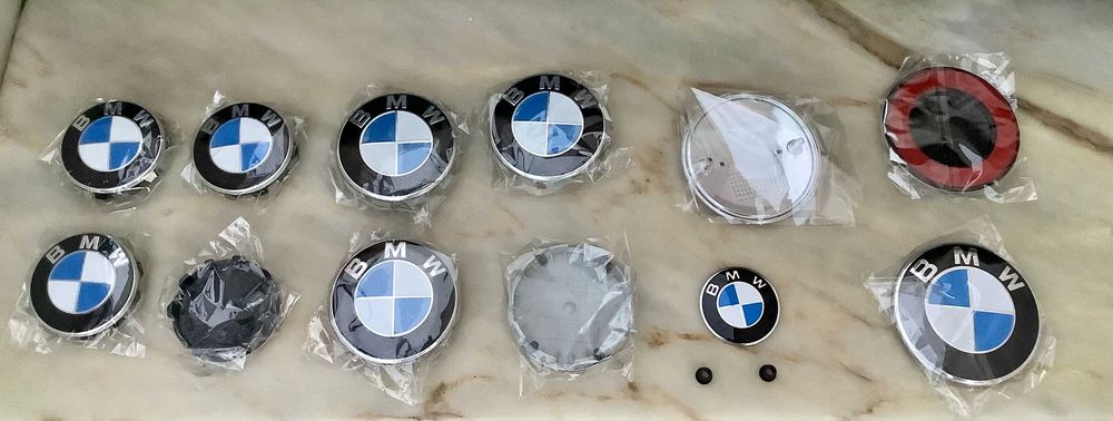 bmw simbolos capa mala jantes chave volante M usados como novos