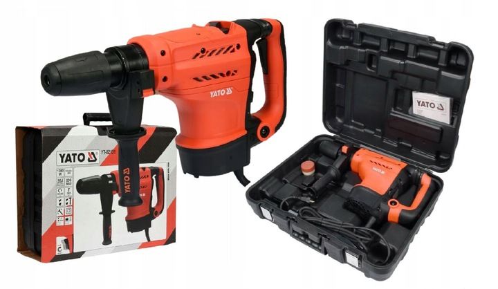 Młot Udarowo-obrotowy Sds Max 20j 1300w 7kg Ip20 Yato Yt-82131