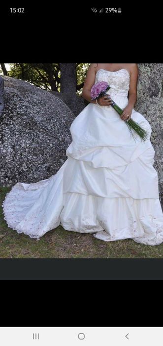 Vestido de Noiva + Oferta Sandálias lindíssimo!