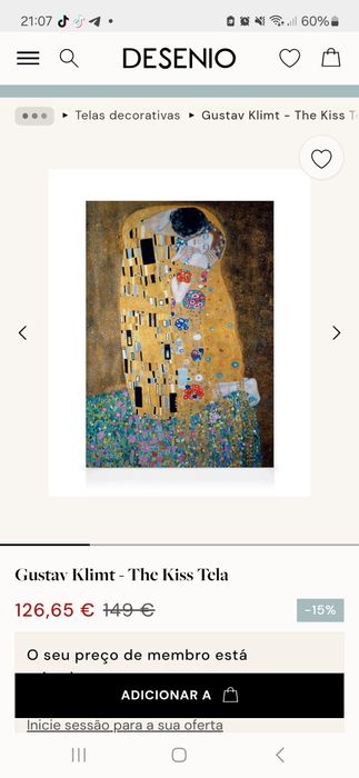 Quadro Gustav Klimt
