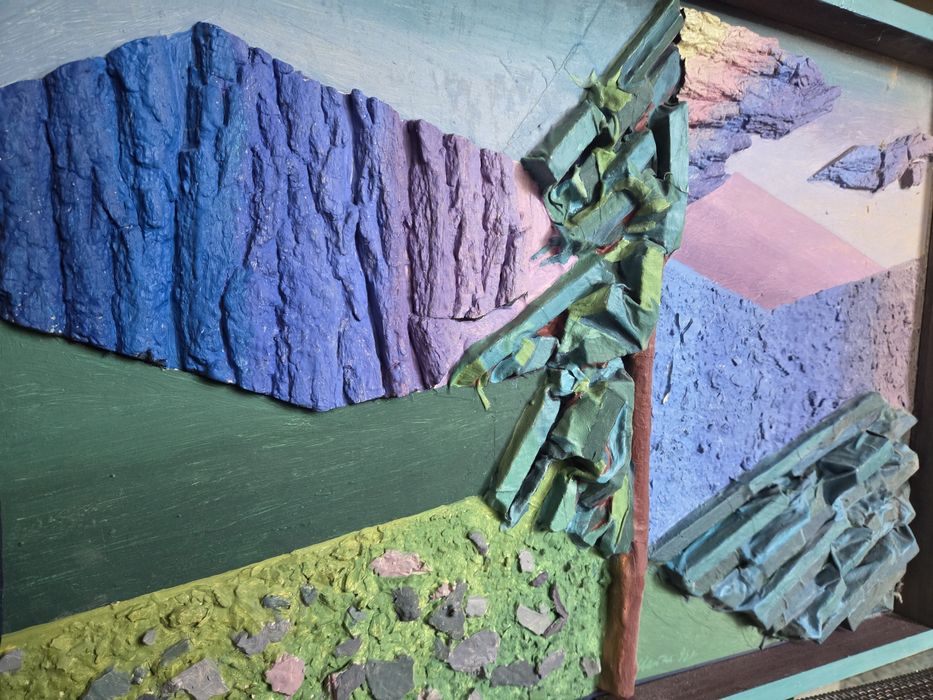 Картина рельєфна. Художник Ігор Маїк.