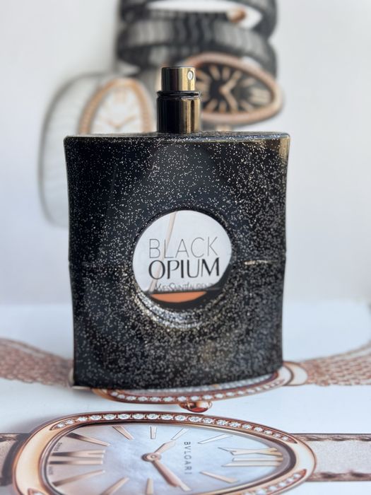 YSL yves saint lauren black opium черная магия духи парфюм остаток во флаконе флакон
